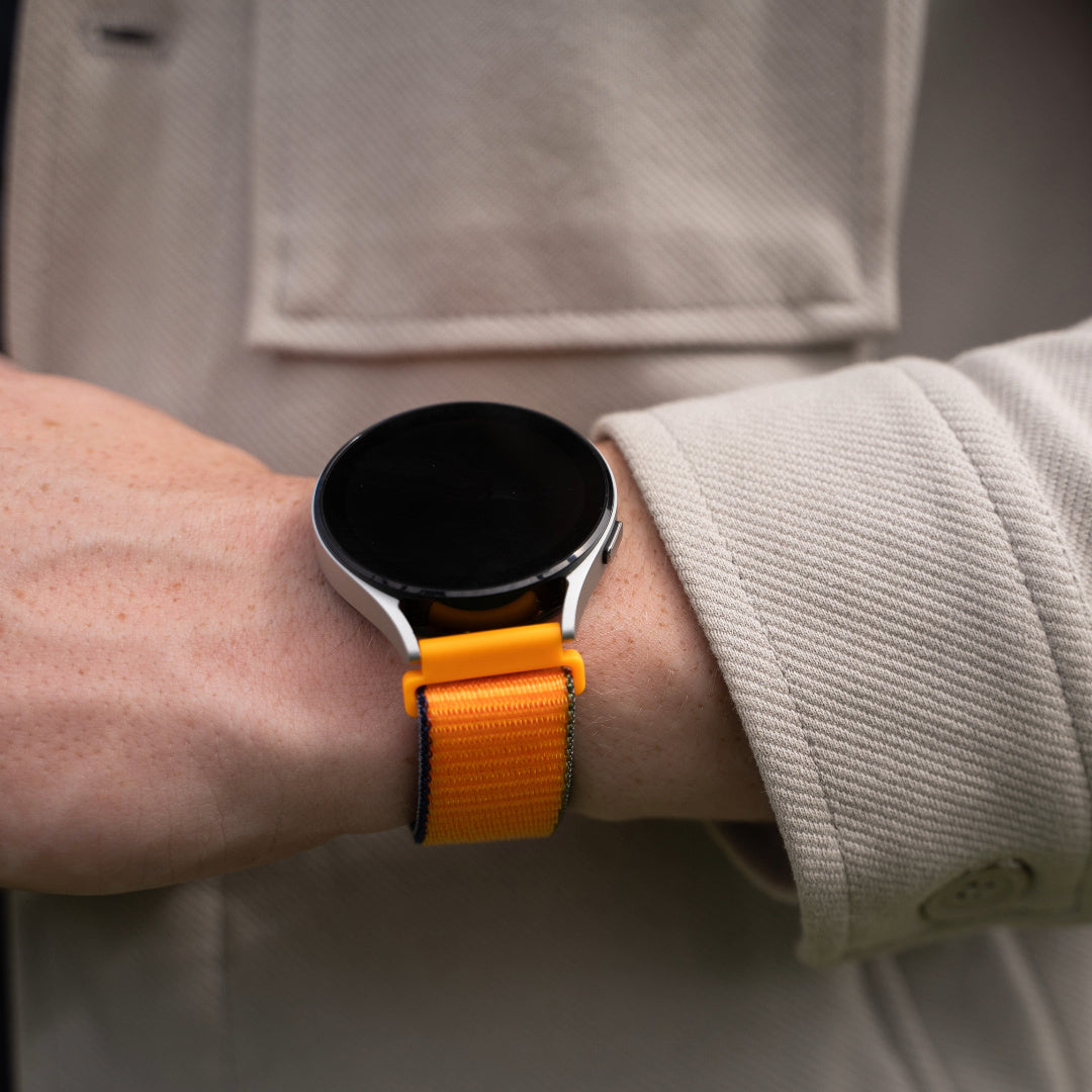 Bracelet nylon Withings Steel HR - 40mm (kumquat)