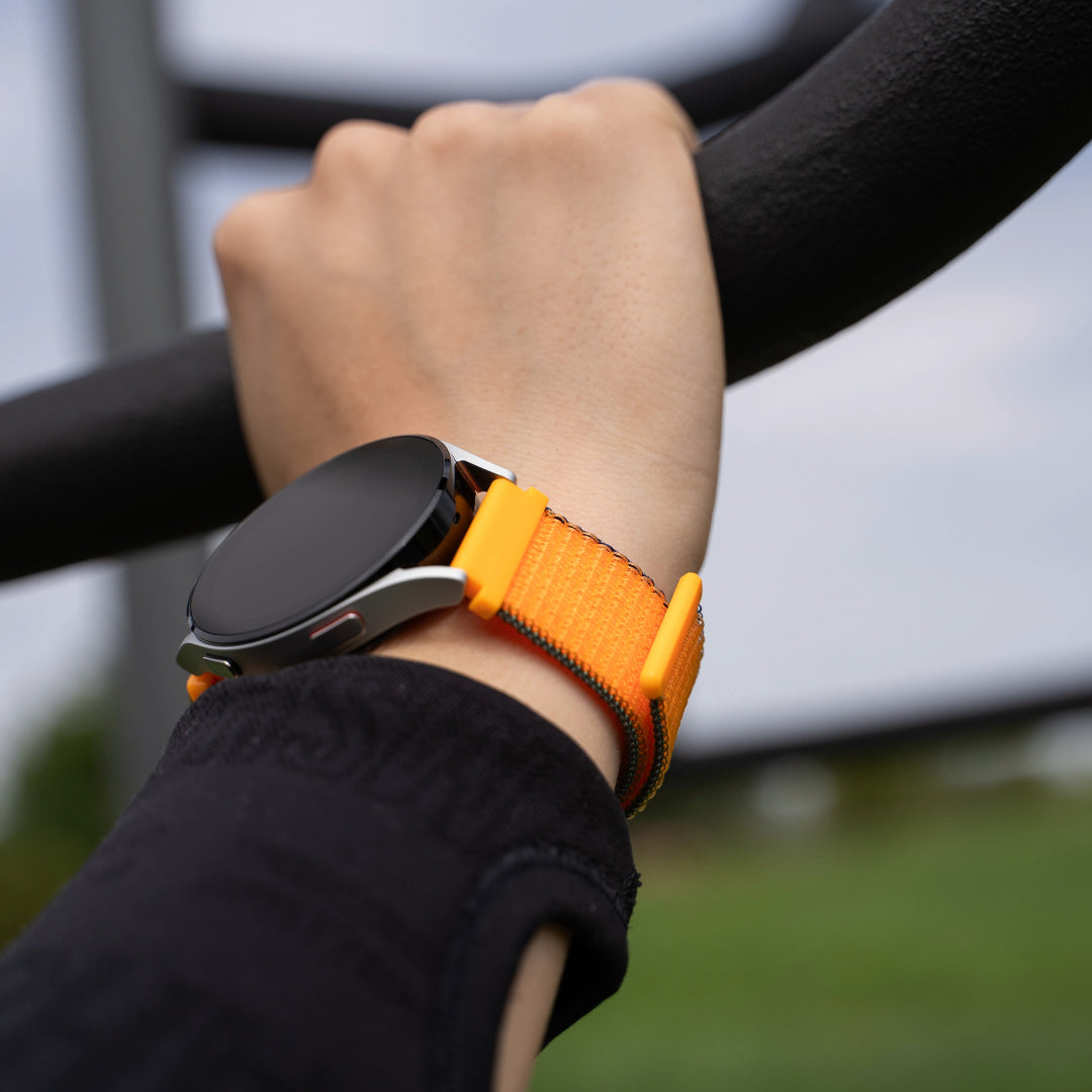 Bracelet nylon Withings Steel HR - 40mm (kumquat)