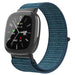 Fitbit Versa 4 Nylon Strap (Blue)