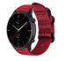 Bracelet nylon boucle Amazfit GTR 2 (rouge)