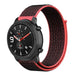 Bracelet nylon Xiaomi Amazfit GTR (noir/rouge)