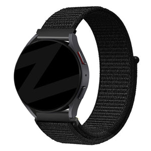 Bandz Bracelet nylon Loop Amazfit Balance 2 (noir)