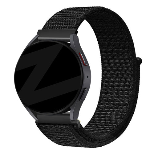 Bandz Bracelet nylon loop Polar Vantage M3 (noir)
