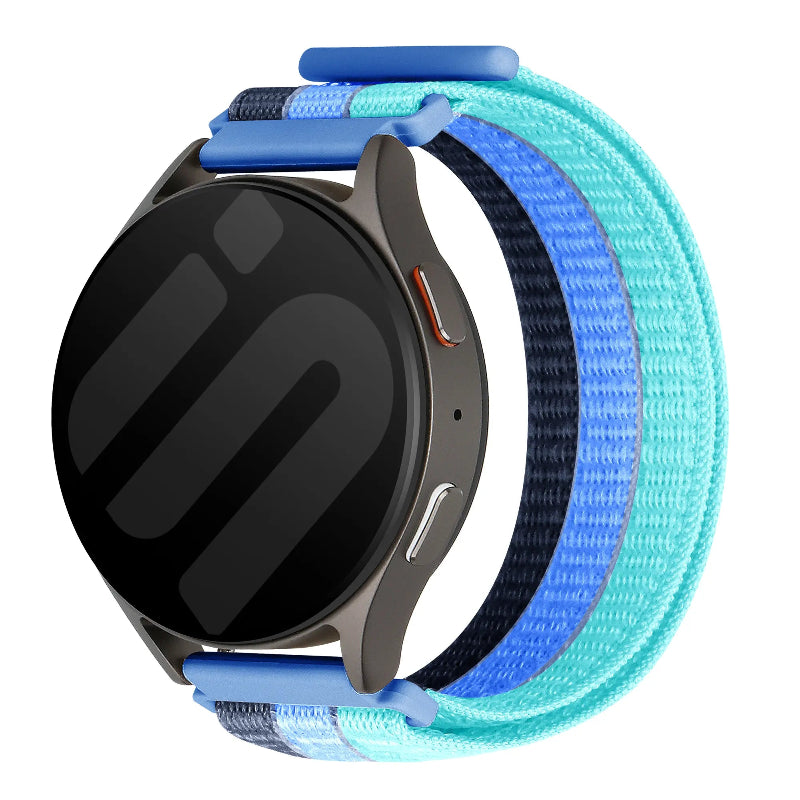 triple nylon band blue mix