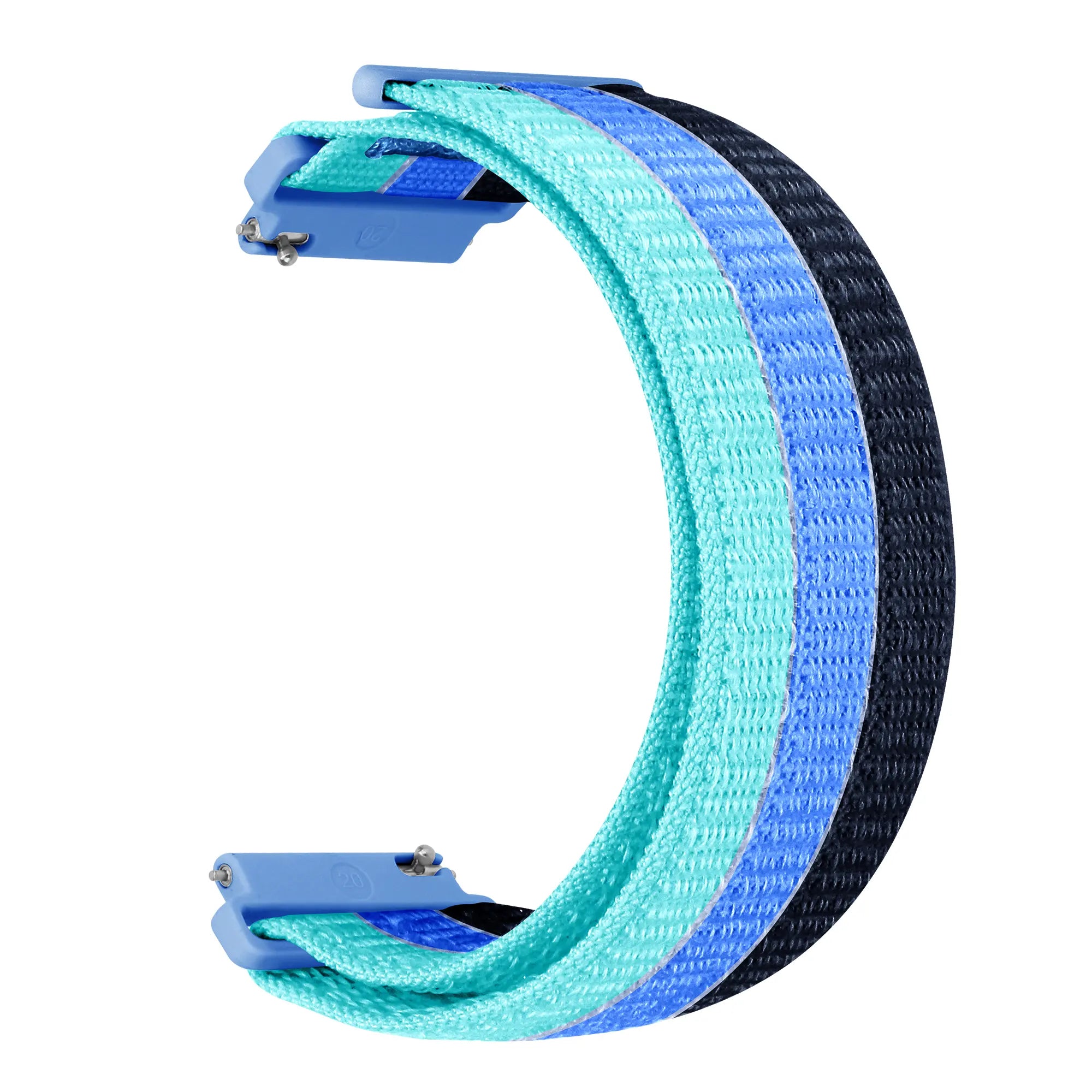 ICE Smart 3.0 Rectangular 1.78 Triple Nylon Strap (Blue Mix)