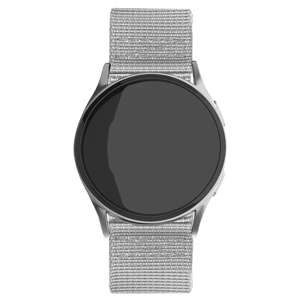 Bracelet nylon avec boucle Withings Steel HR Sport (gris)