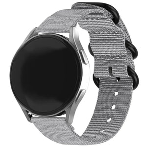 Bracelet nylon avec boucle Withings Steel HR Sport (gris)