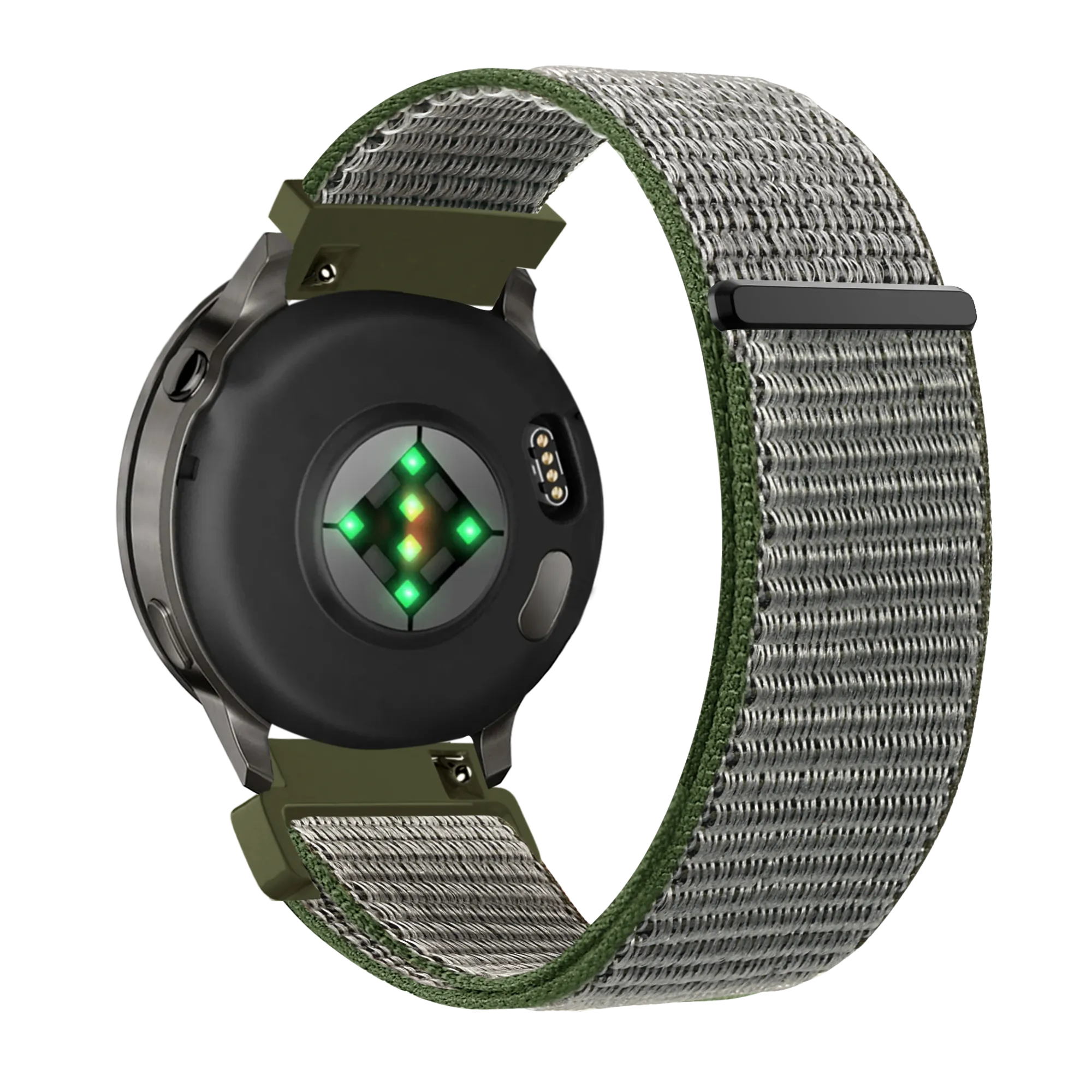 Bandz Bracelet nylon Loop Garmin Forerunner 165 (olive)