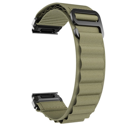 Bracelet Alpine Garmin Tactix 7 (vert olive)