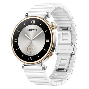 Bracelet ceramica One Bead Huawei Watch GT 6 41mm (blanc)