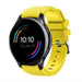 Bracelet silicone OnePlus Watch (jaune)