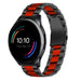 Bracelet acier OnePlus Watch (noir/rouge)