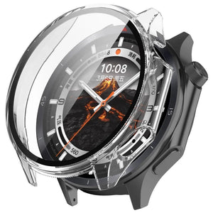 Coque rigide avec verre OnePlus Watch 3 (transparente)