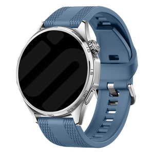 OnePlus Watch Lite One Push Silicone Strap (Grey-Blue)