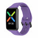 Bracelet silicone Oppo Watch Free (violet)
