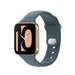 Bracelet silicone Oppo Watch (bleu gris) 