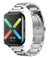 Bracelet acier Oppo Watch (argent)