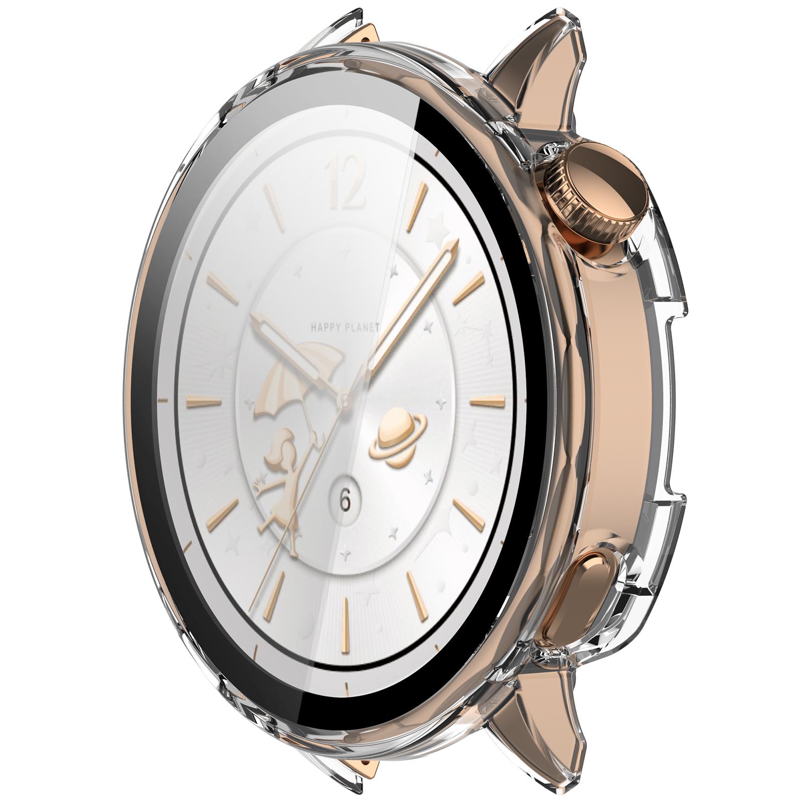 Coque rigide avec verre OnePlus Watch 3 - 43mm (transparent)