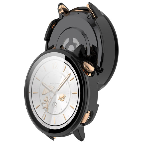 Coque rigide avec verre OnePlus Watch 3 - 43mm (noir)