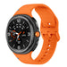 Samsung Galaxy Watch 8 - 44mm Silicone Strap (Orange)