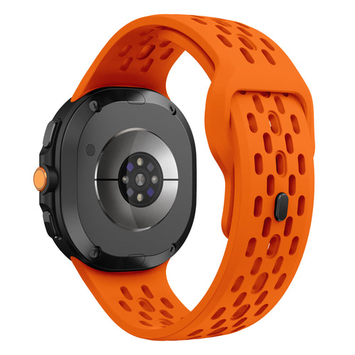 Samsung Galaxy Watch 8 Classic Silicone Air Strap (Orange)