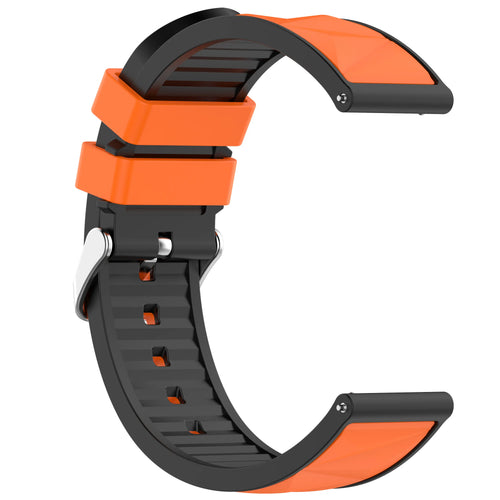 Amazfit Balance 2 Diamond Sport Strap (Orange/Black)