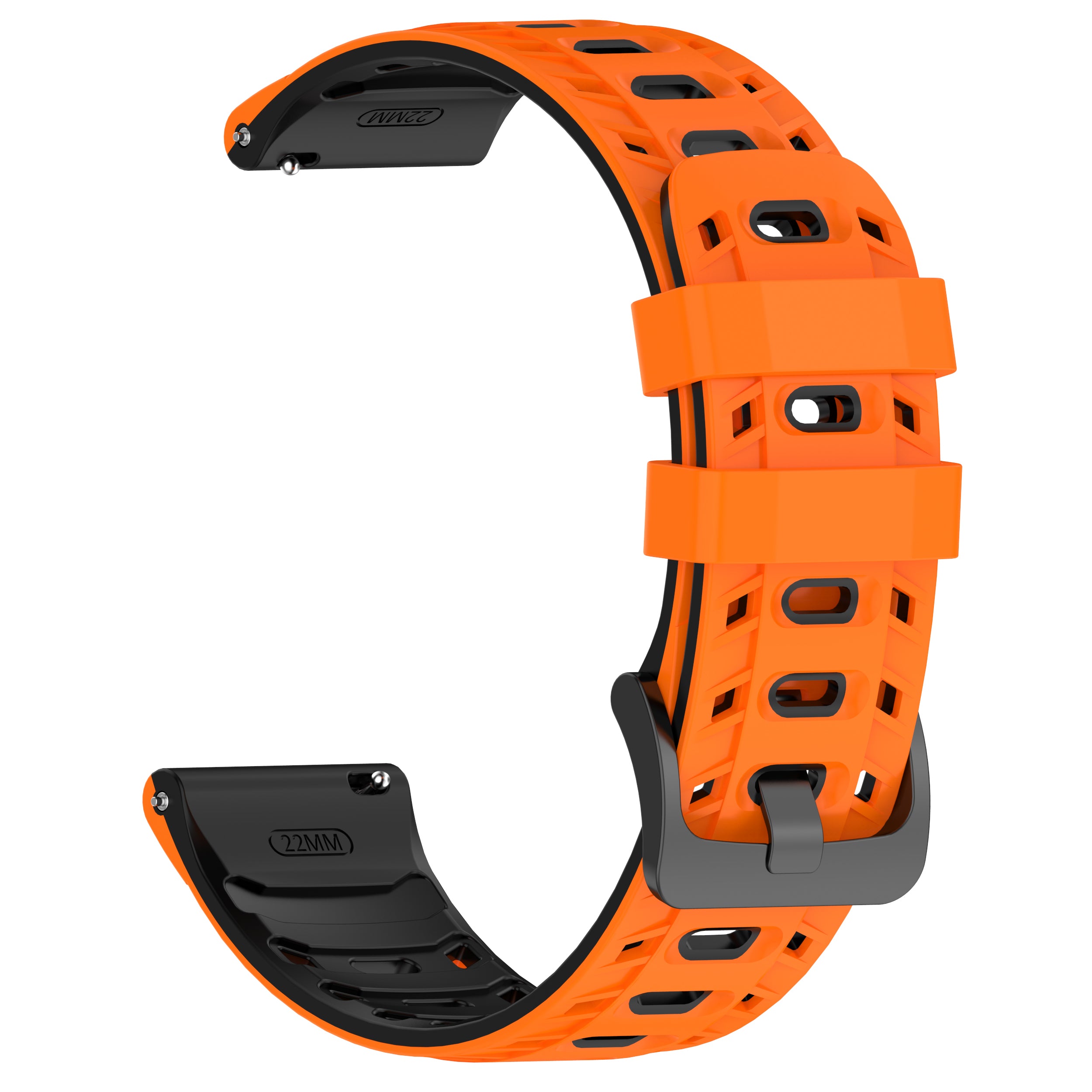 Suunto 9 Peak Mecha Sport Strap (Orange/Black)