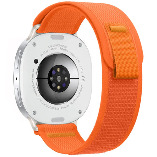 Bracelet nylon trail Samsung Galaxy Watch 8 - 44mm (orange)