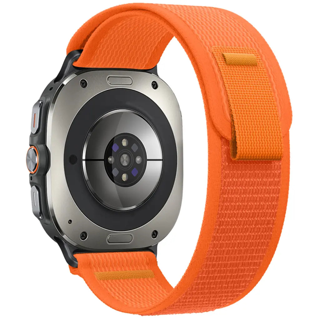 Bracelet nylon trail Samsung Galaxy Watch Ultra 2 (orange)