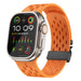 Bracelet silicone air avec P-buckle pour Apple Watch (orange)