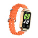 Bracelet silicone Ocean Xiaomi Smart Band 9 Active (orange)