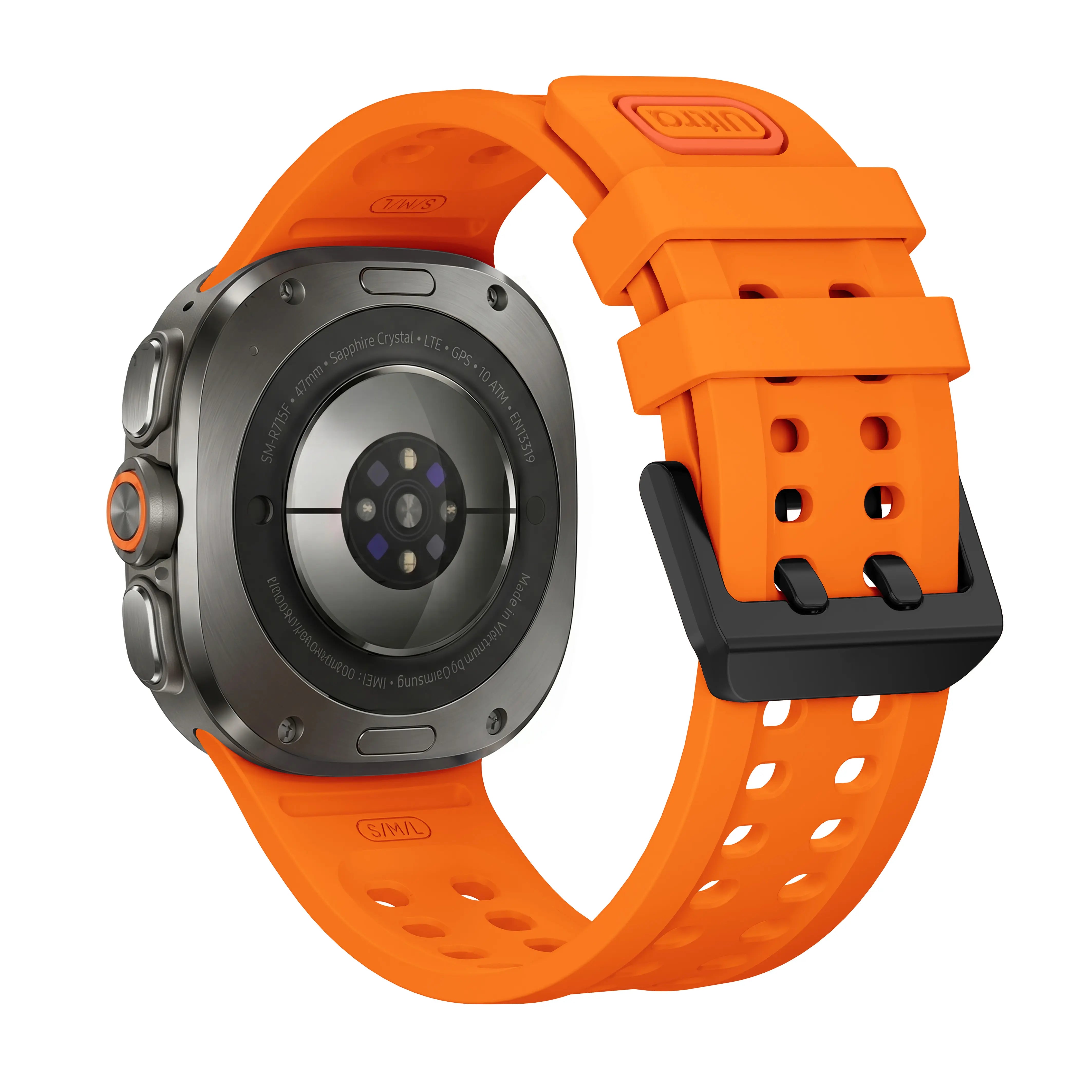 Samsung Galaxy Watch Ultra Silicone Strap (Orange)