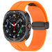 Bracelet sport avec D-buckle Samsung Galaxy Watch Ultra (orange)