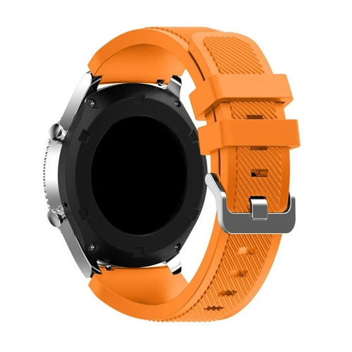 Bracelet silicone Samsung Galaxy Watch 4 Classic 46mm (orange)