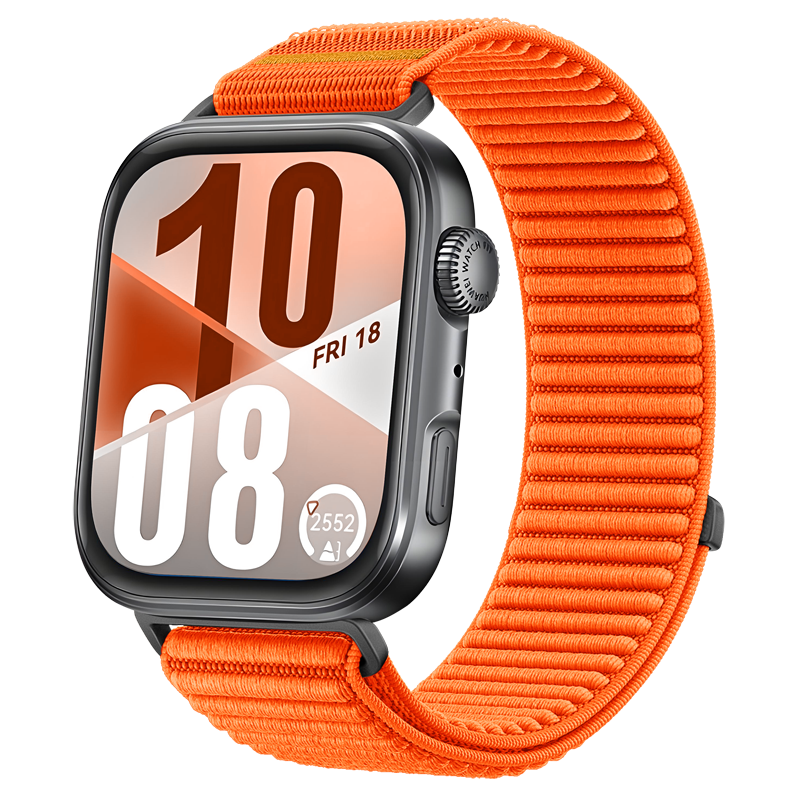 Huawei Watch Fit Nylon Wave Strap (Orange)