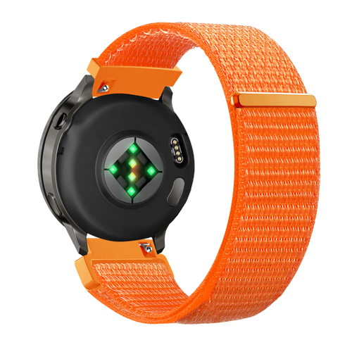 Bandz Garmin Forerunner 265 Nylon Loop Strap (Orange)