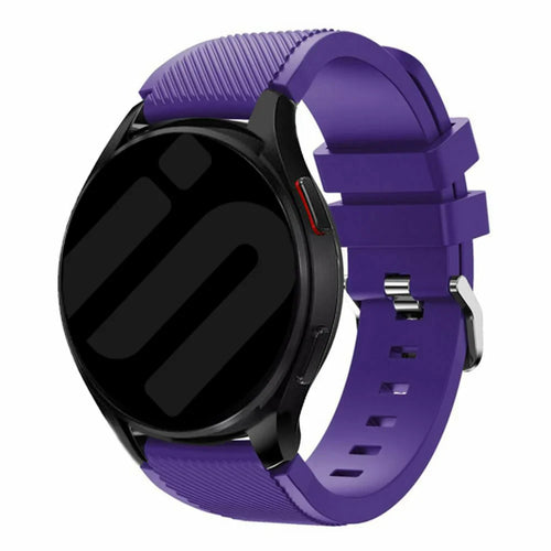 Huawei Watch GT 5 - 46mm Twill Silicone Strap (Purple)