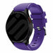 Bracelet silicone sergé Withings Steel HR Sport (violet)