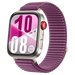 Huawei Watch Fit 4 Nylon Wave Strap (Purple)