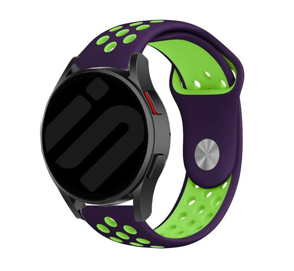Withings ScanWatch Nova Sport Strap (Purple/Green)