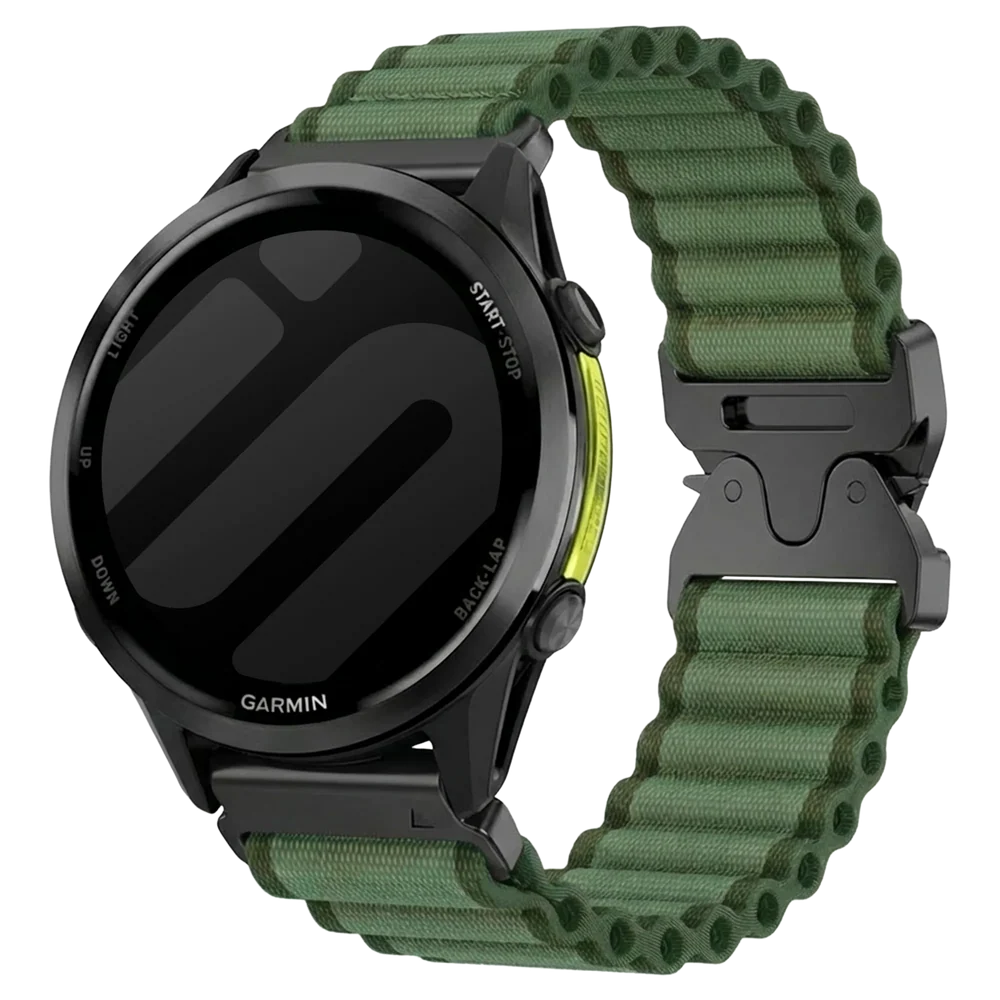 Garmin Enduro 4 Outdoor Nylon Strap with P-Buckle (Green)