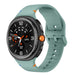 Bracelet silicone Samsung Galaxy Watch 8 - 40mm (vert sapin)