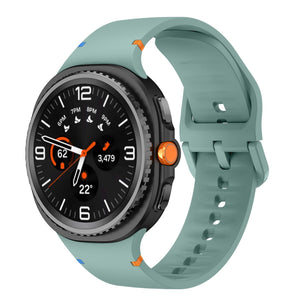 Bracelet silicone Samsung Galaxy Watch 8 - 44mm (vert sapin)