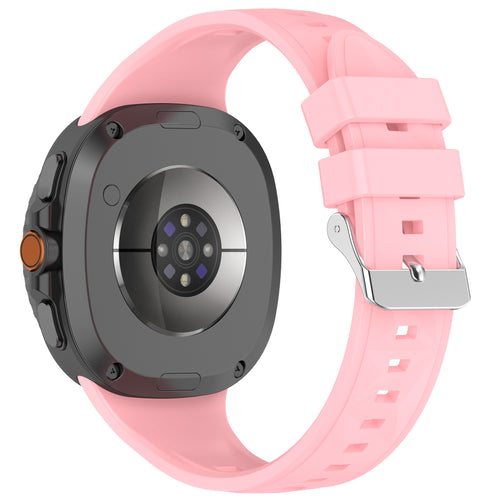 Bracelet silicone Diamant Samsung Galaxy Watch 8 Classic (rose)