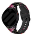 Bracelet flouers rose Samsung Galaxy Watch 6 Classic 47mm