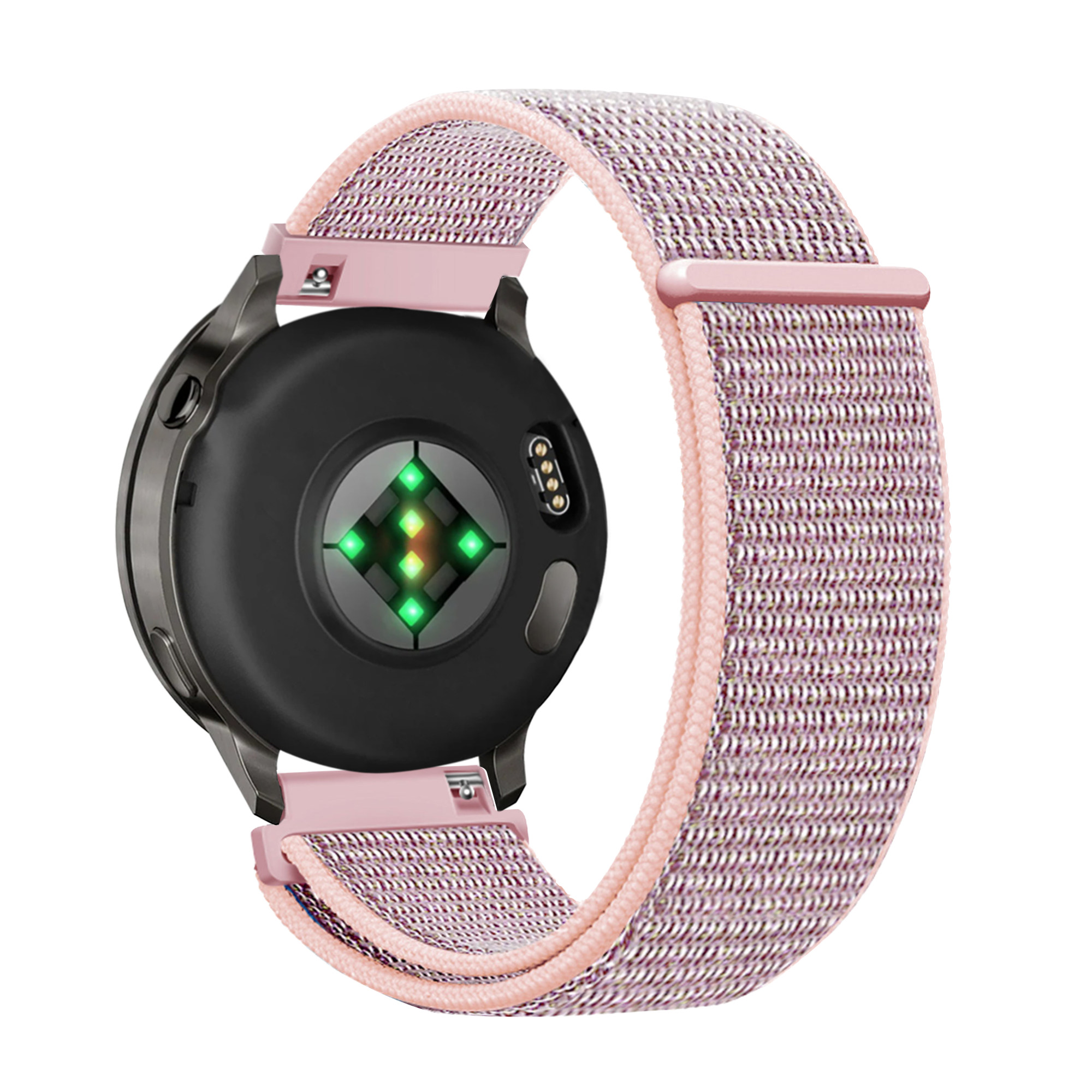 Bandz Garmin Bounce 2 Nylon Loop Strap (Pink)