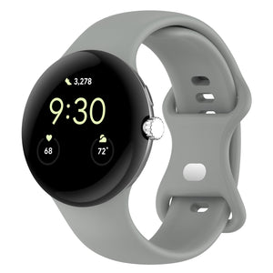 Bracelet silicone classique Google Pixel Watch 4 - 41mm (gris)