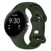 Bracelet Silicone Classique Google Pixel Watch 3 - 41mm (vert foncé)