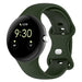 Bracelet Silicone Classique Google Pixel Watch 3 - 45mm (vert foncé)