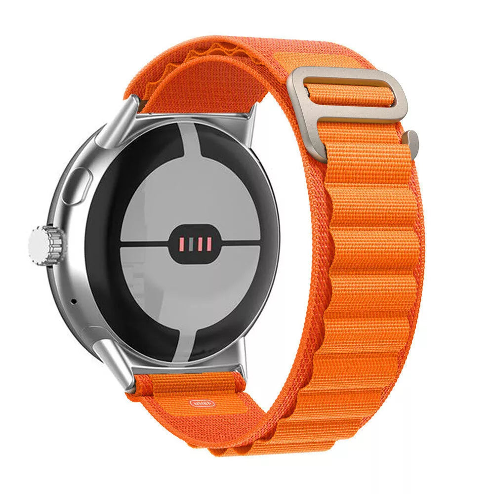Google Pixel Watch 4 - 45mm Alpine Strap (Orange)